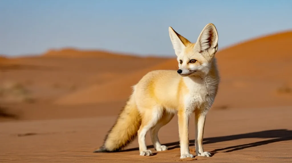 Fennec Fox in dessert