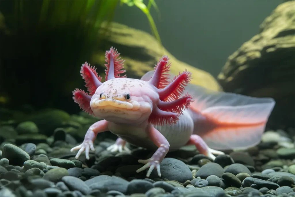 Close Axolotl Image