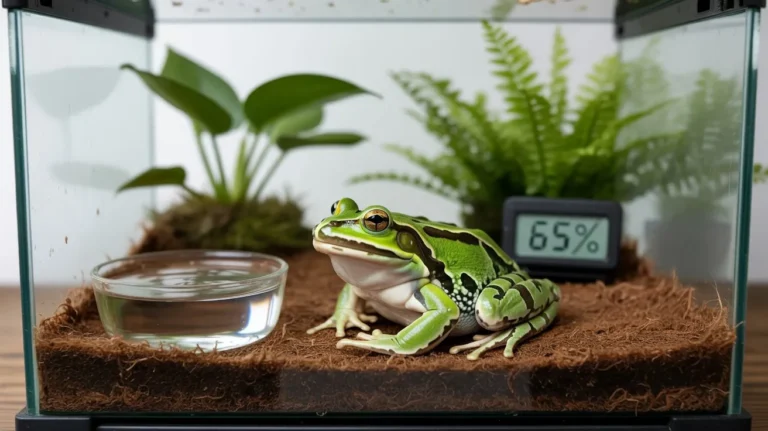 Pacman Frog Enclosure Setup Guide - Best Tank, Heating & Humidity Tips