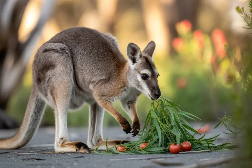 wallabies diet